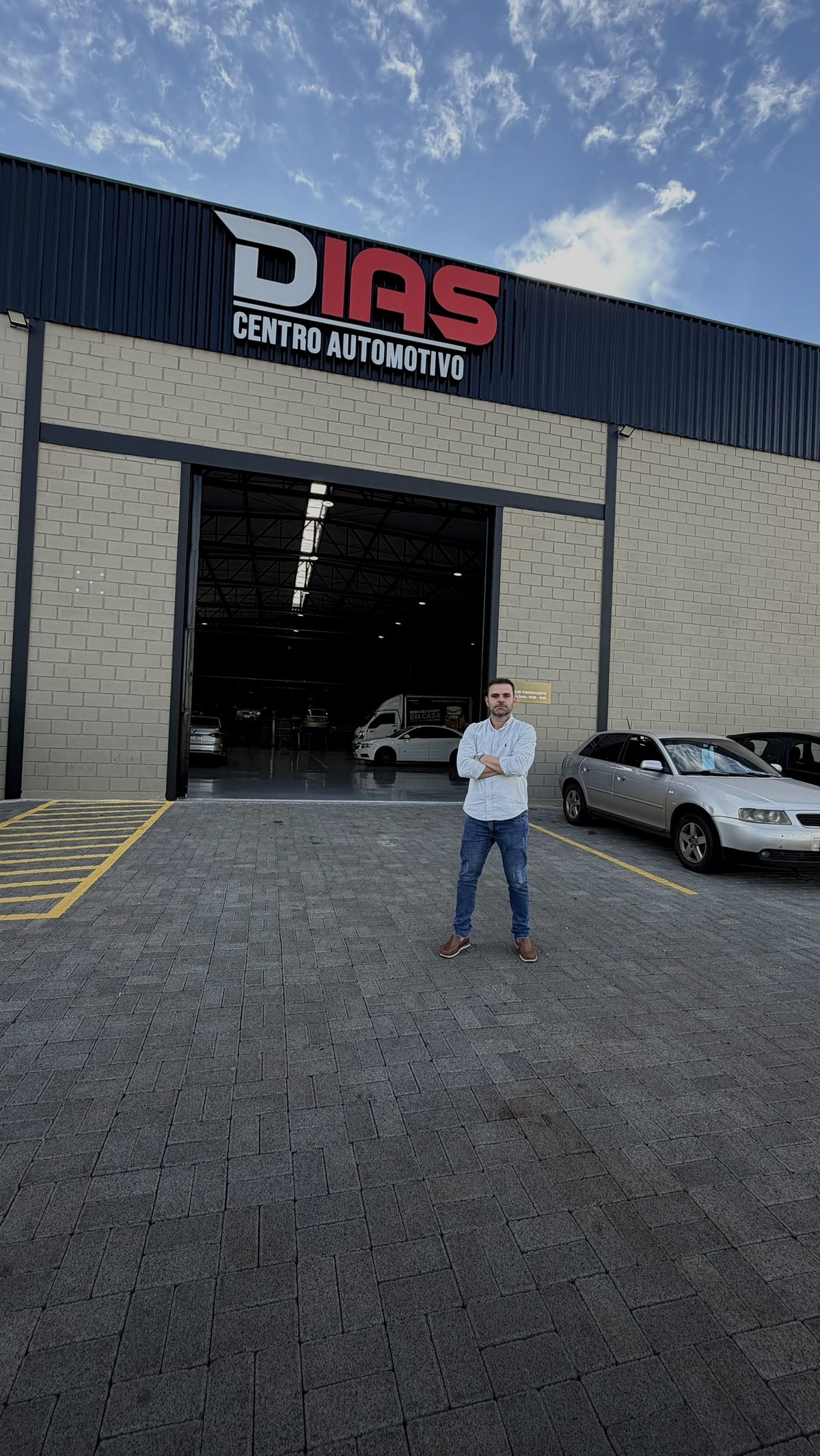 Túlio Dias, fundador da Dias Centro Automotivo